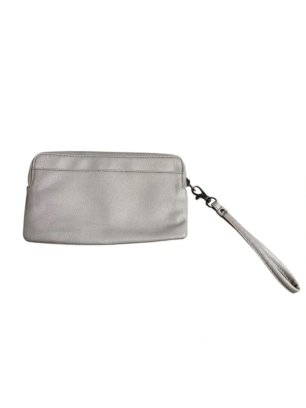 Tignanello Genuine Leather Wristlet Wallet Divider Organizer Outer Pocket Beige
